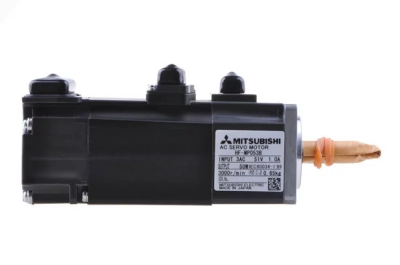 Серводвигатель HF-MP053B оснащен тормозом