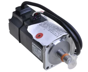 Серводвигатель  HC-PQ053B-UE оснащен тормозом